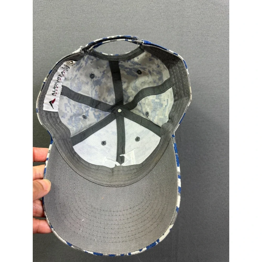 Kansas City Royals‎ Hat Youth KC Digital Camo Baseball Blue Grey Adjustable Cap